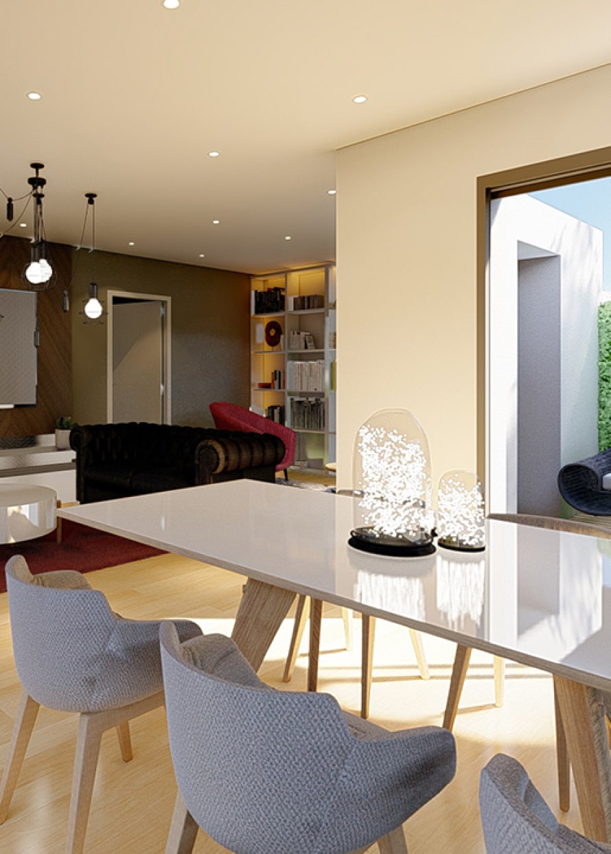 Un joli intérieur de maison